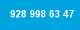 928 998 63 47 928 998 63 47